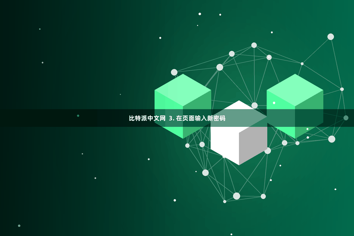 比特派中文网  3. 在页面输入新密码